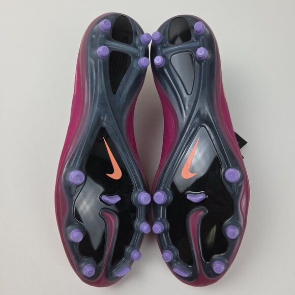 Nike Hypervenom Phatal FG Soccer Cleats Womens 8.5 Magenta Orange Football - Picture 8 of 16
